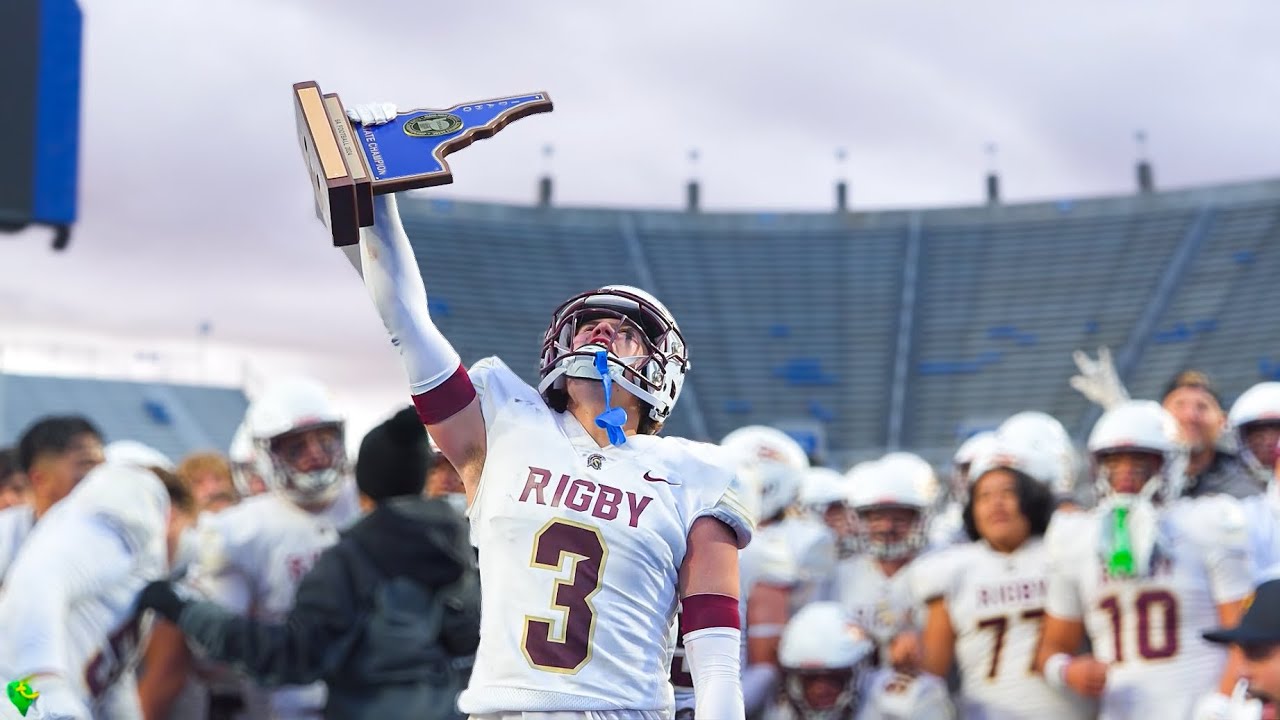 Idaho’s First Ever 6A State Football Championship Game | Rigby Trojans vs Eagle Mustangs |