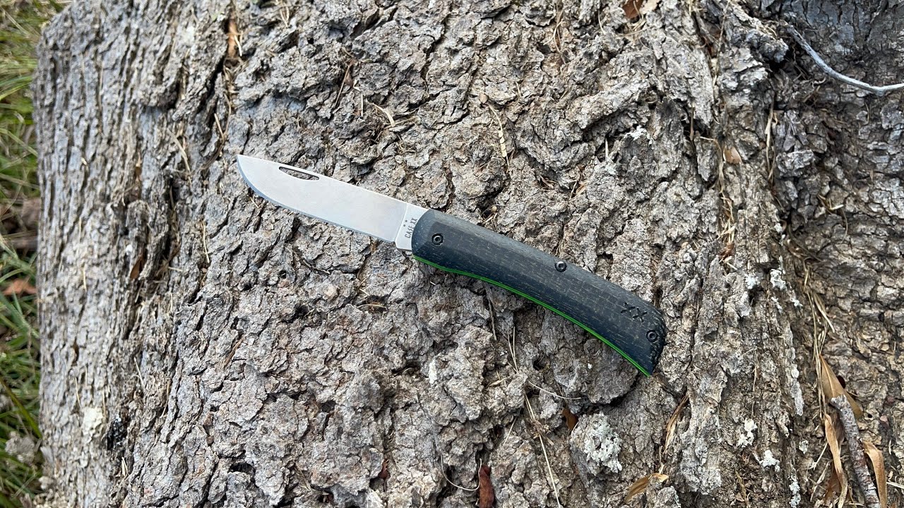 2025 Case XX Black Micarta with Day Glow G10 Crossroads Sod Buster Jr. (Quick Review)