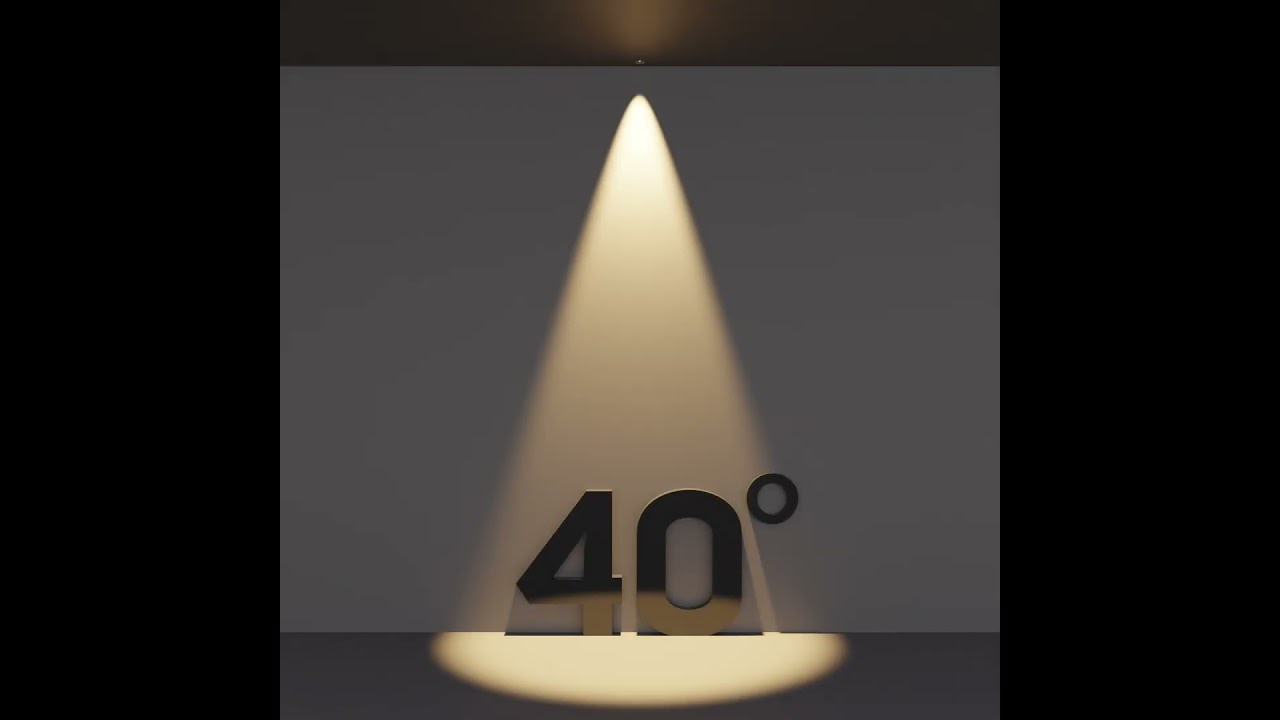Choose the right beam angle_Lighting Stores