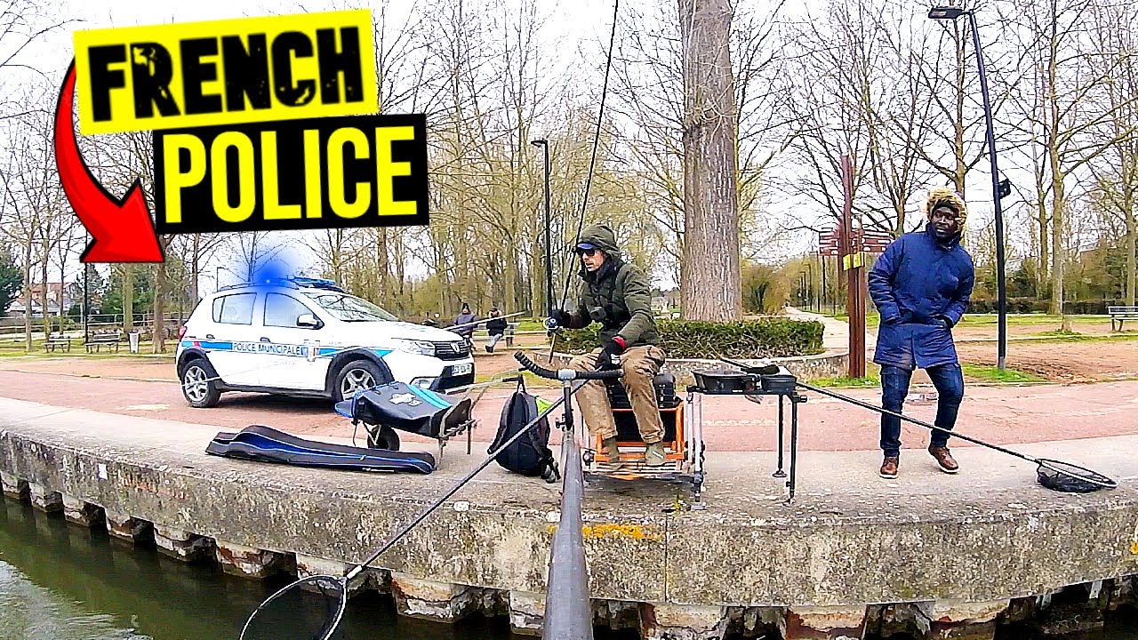 THE POLICE CAME WHILE FISHING IN FRANCE