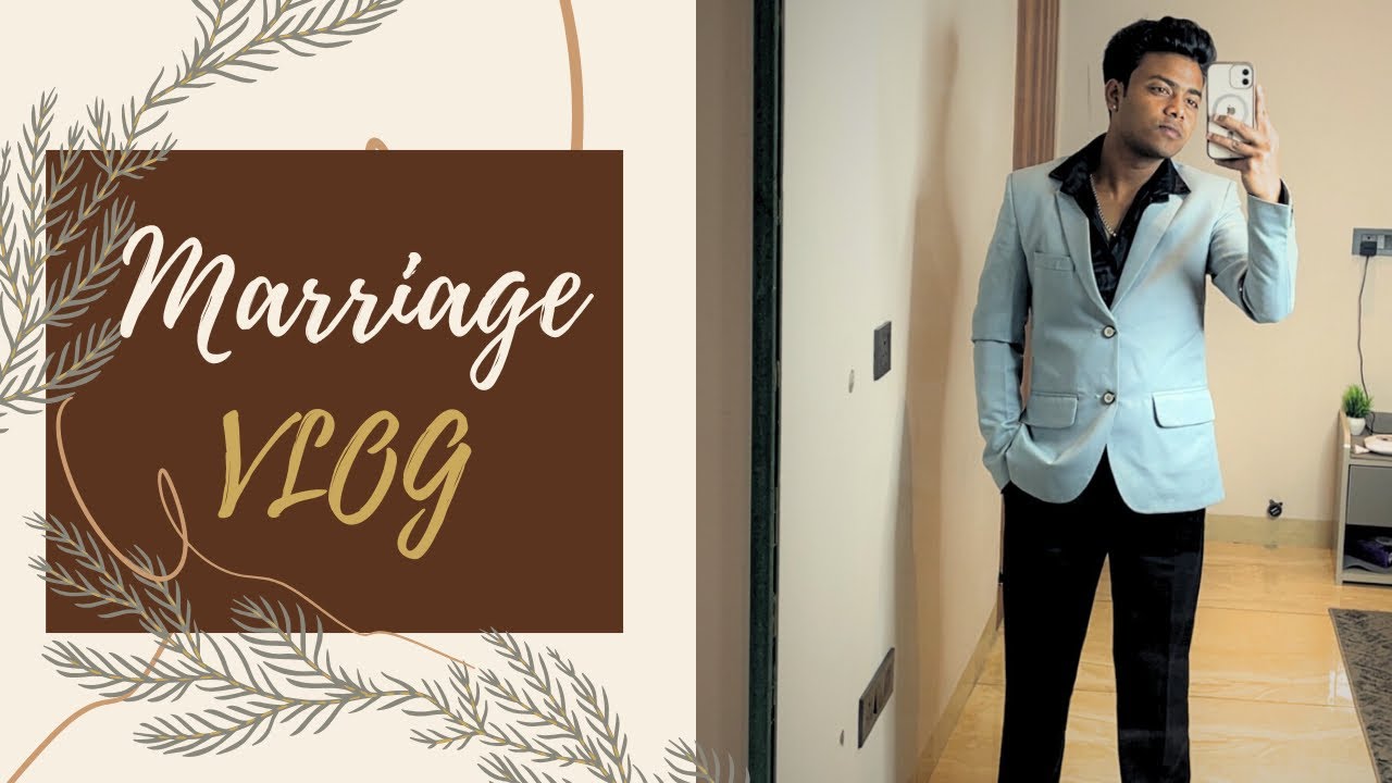 Marriage vlog 🤗🤣||Me Monu Vlogs🤗|| fully enjoy dosto🥳🤣