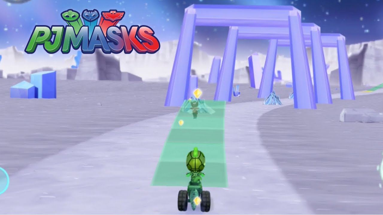 PJ Masks: Racing Heroes 🦎 Race the PJ Rovers across the lunar plains as you challenge the villains!