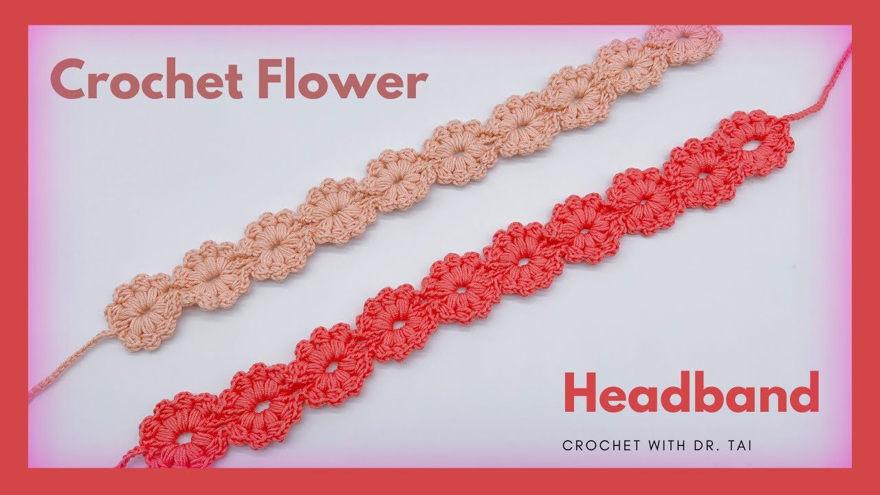 【EP115】 TRY IT!!! How to Crochet Flower Headband | DIY