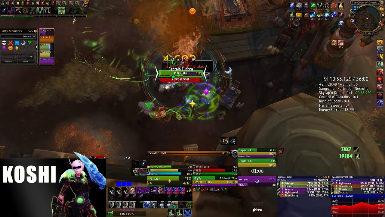 [BFA M+] Freehold +9 (2 Chest)