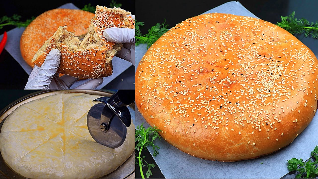Easy Chicken Bread Recipe With & Without Oven By Cooking With Passion, Better than BAKERY 100%