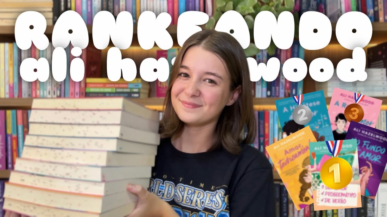 ✨RANQUEANDO OS LIVROS DA ALI HAZELWOOD || li todos os livros da Ali e esse é o meu ranking📚
