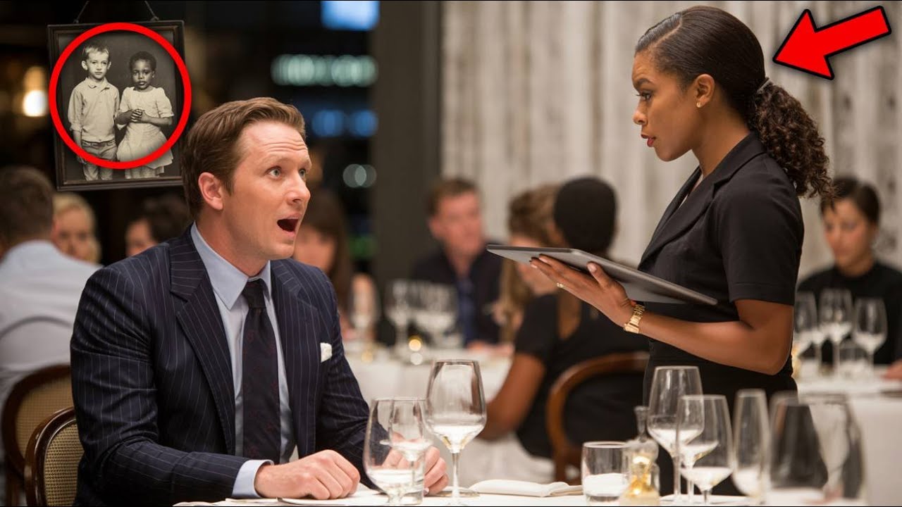Billionaire Spots His School Friend Working as a Waitress, What He Does Next Will Shock You