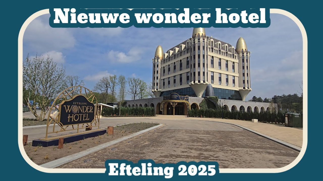 Het vernieuwde Wonder hotel [Efteling 2025]