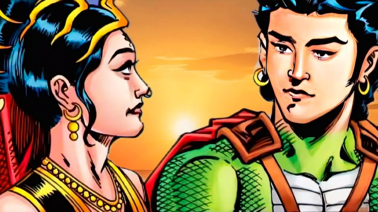 Virat Parv (Part 5) Death Of Visapri - Nagraj Comics 