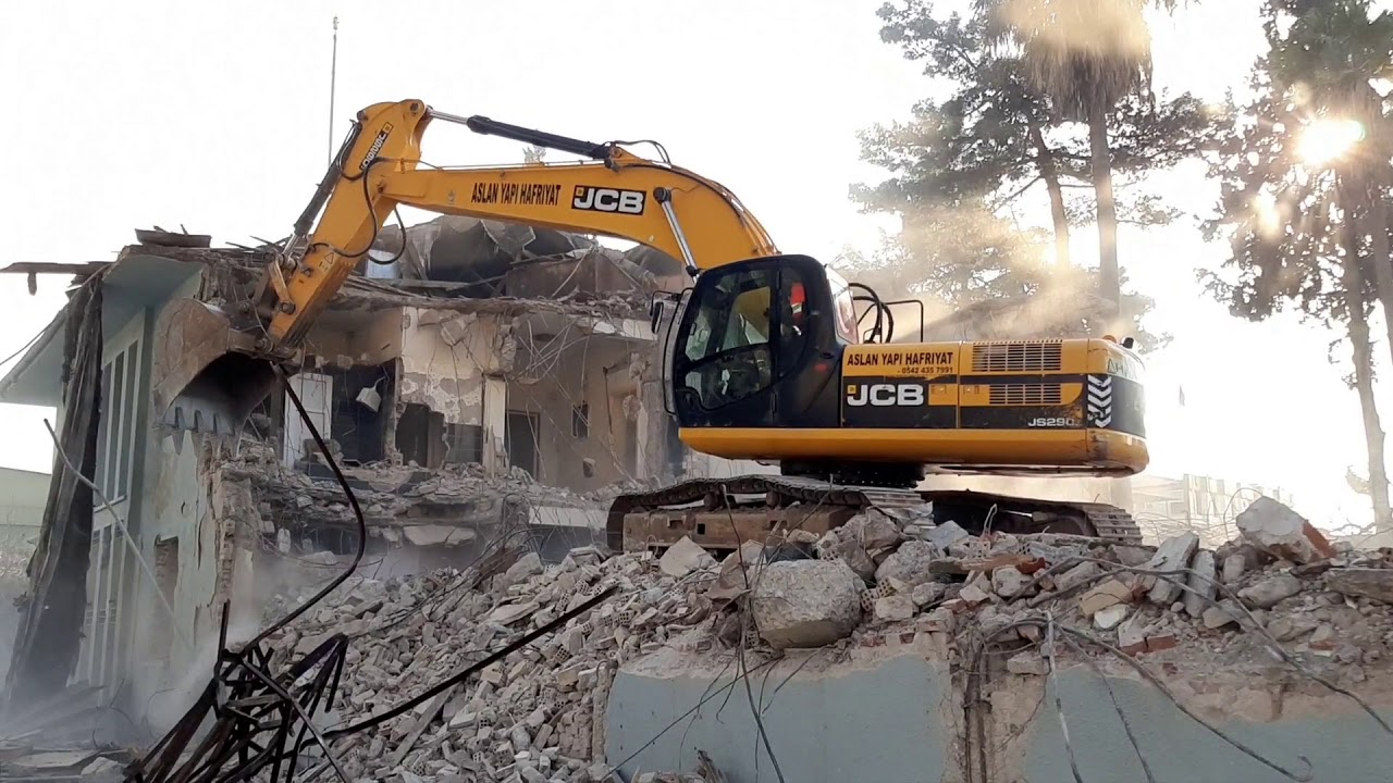 JCB 290 YIKIM ÇALIŞMASI (Part 1)  İş Makinaları.