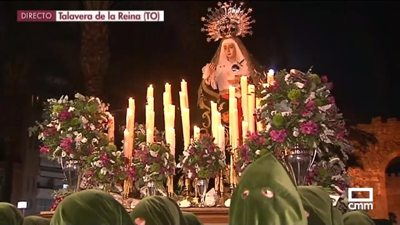 Procesión Cristo de la Misericordia y Nuestra Señora de los Dolores desde Talavera de la Reina