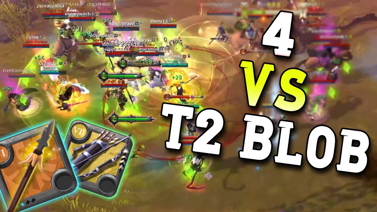 4 Vs T2 blob?! No problem | Heron + Longbow is broken!