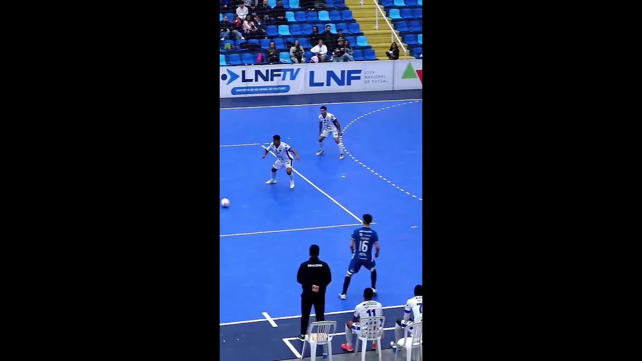VIT&Oacute;RIA PARA O TUBAR&Atilde;O RESPIRAR NA LNF! #goat #futsal #lnf #liganacionaldefutsal #gols #shorts