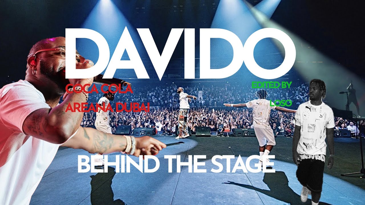 DAVIDO COCA COLA ARENA 2023 - BEHIND THE STAGE DANCERS