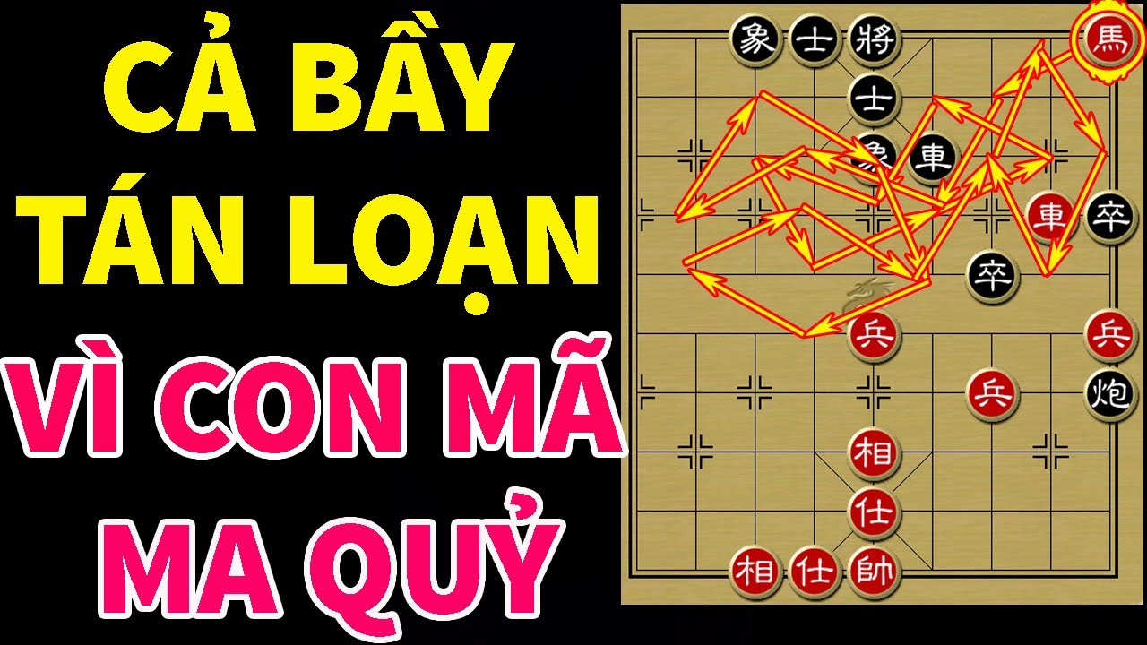 Cao Thủ Cũng Hoa Cả Mắt Với Con Mã Thần Kỳ - Ván Cờ Tướng Hay Giữa Tào Nham Lỗi vs Uông Dương