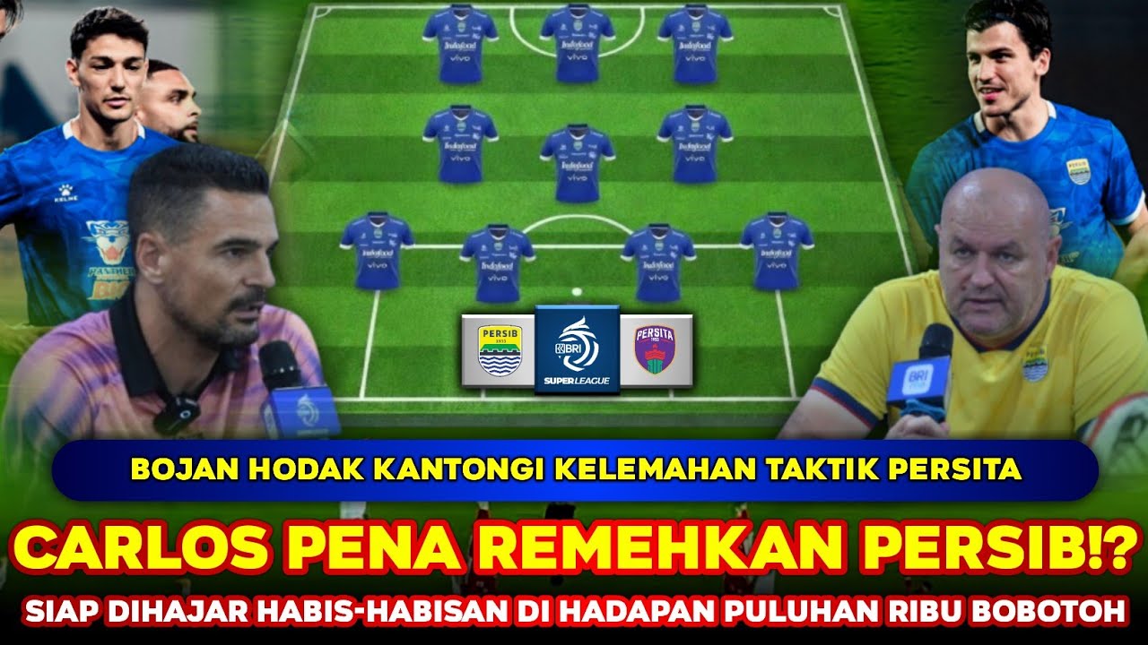 BISMILLAH 3+ POIN❗ Barba & Bojan YAKIN Persib Hat-trick Juara❗ Mental Persita KETAR-KETIR di GBLA