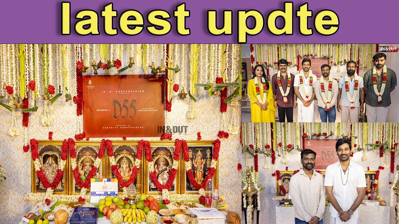 D55 Announcement | #dhanush #rajkumarperiyasamy #d55