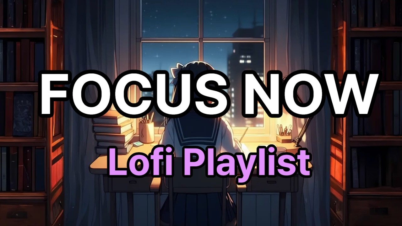 Study Lofi 📚 Focus Music for Deep Concentration | Calm Beats for Exam & Work