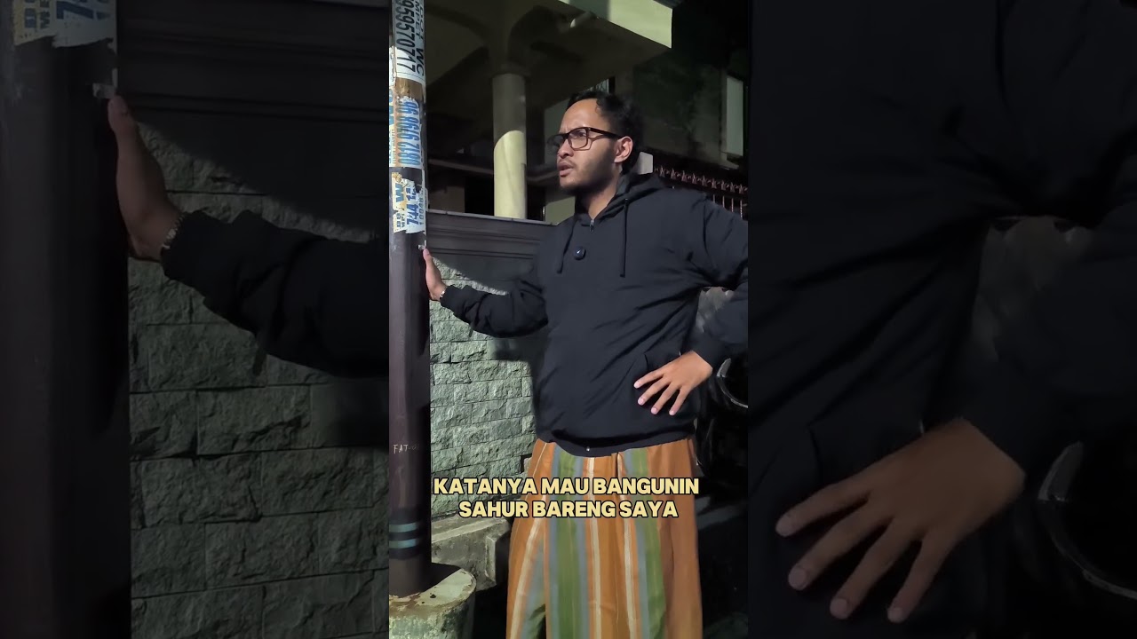 Yang penting kan udah saya bangunin itu #jokes #meme #humor #ramadhan #sahur #ngakak #kocak