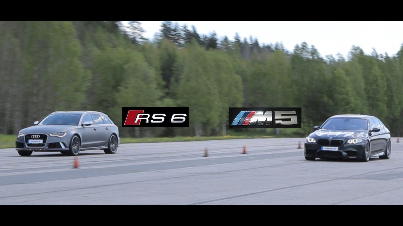 Tuned Audi RS6 vs tuned BMW M5 F10 (Bimmers of Sweden Official)