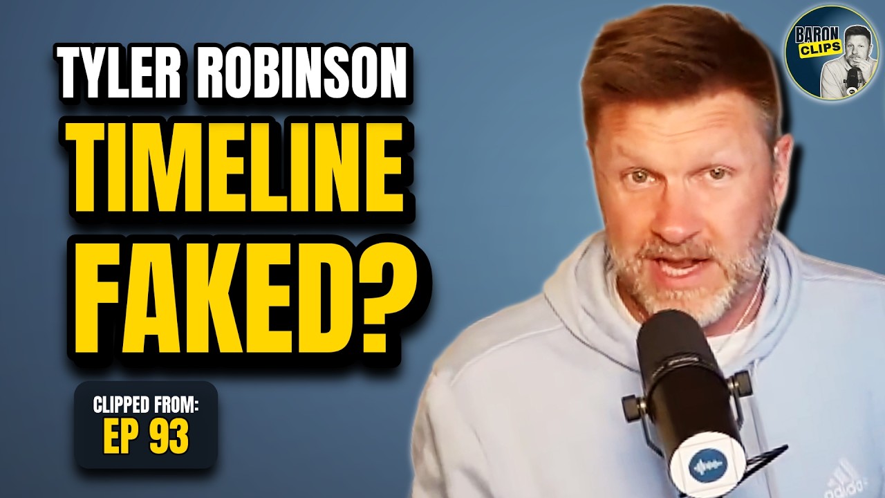 Was Tyler Robinson's Timeline Faked? Baron Coleman EXPOSES The 33-Hour Problem