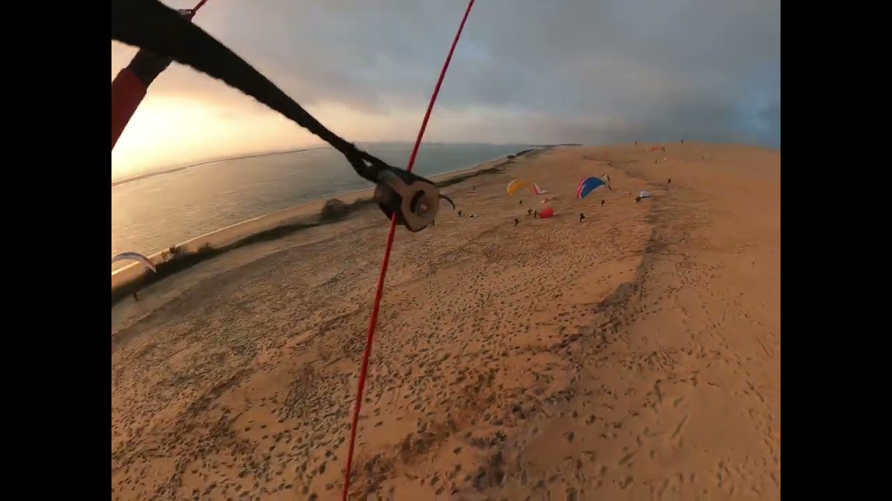 Dune du Pilat vol du soir