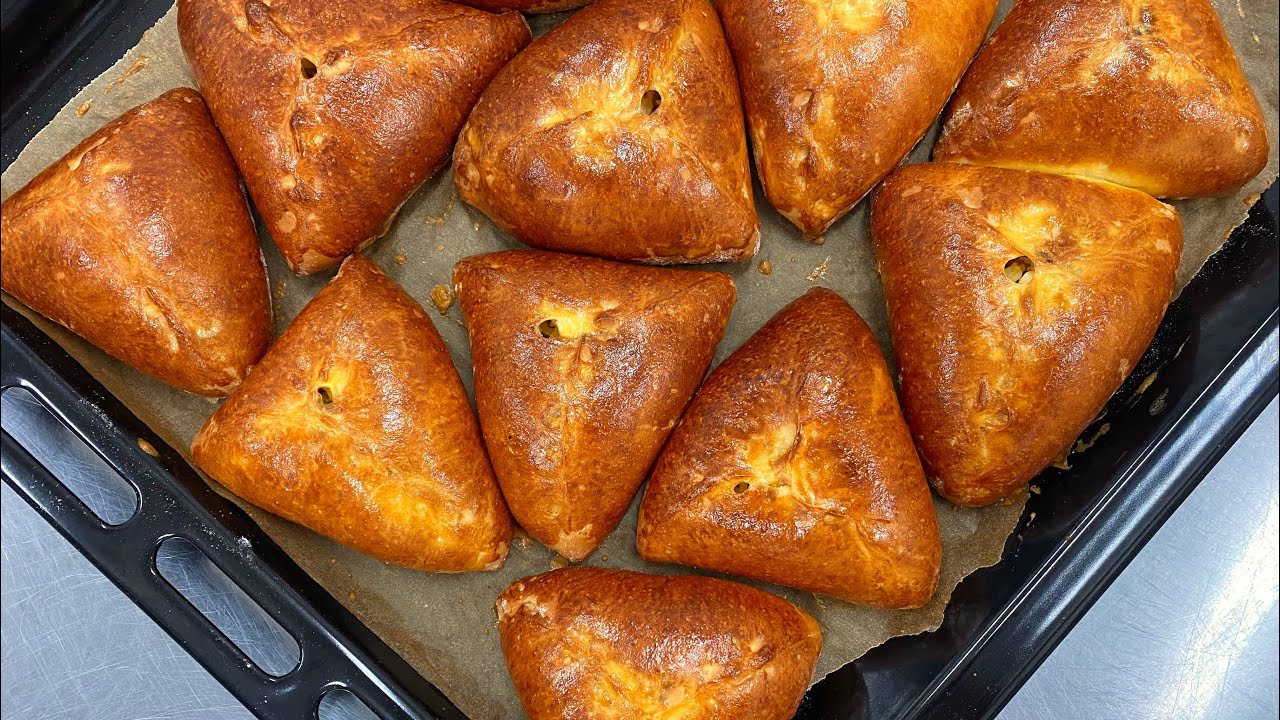 ПИРОЖКИ С РИСОМ И ЯЙЦОМ ИЗ НАШЕЙ ПЕКАРНИ