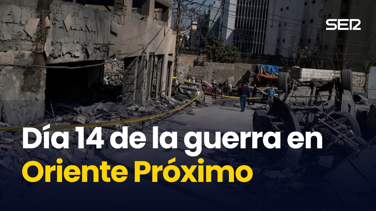 DÍA 14 de la GUERRA en ORIENTE PRÓXIMO: Nueva oleada de ATAQUES de ISRAEL
