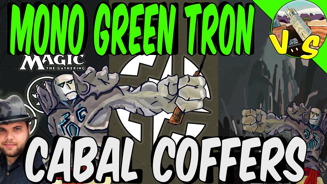 Mono Green Tron VS Cabal Coffers｜Demolition Field ｜Magic The Gathering Online ｜Modern