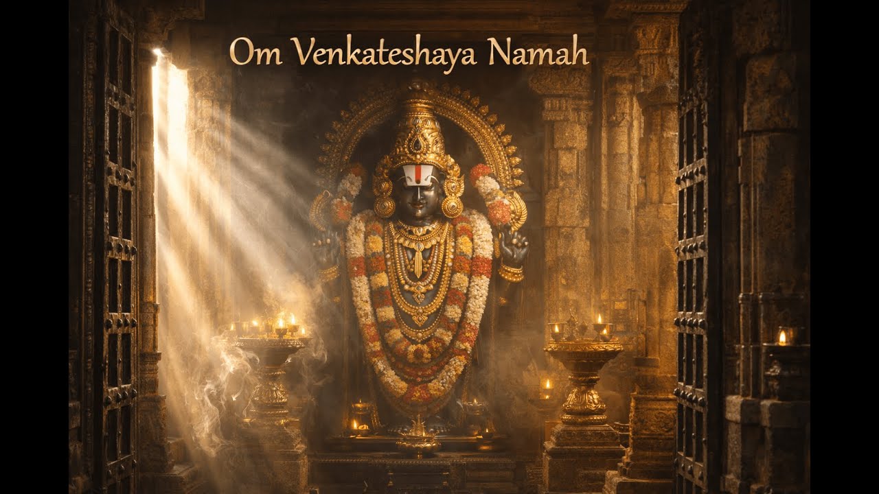Om Venkateshaya Namah | Long Peaceful Chant for Stress Relief & Devotion