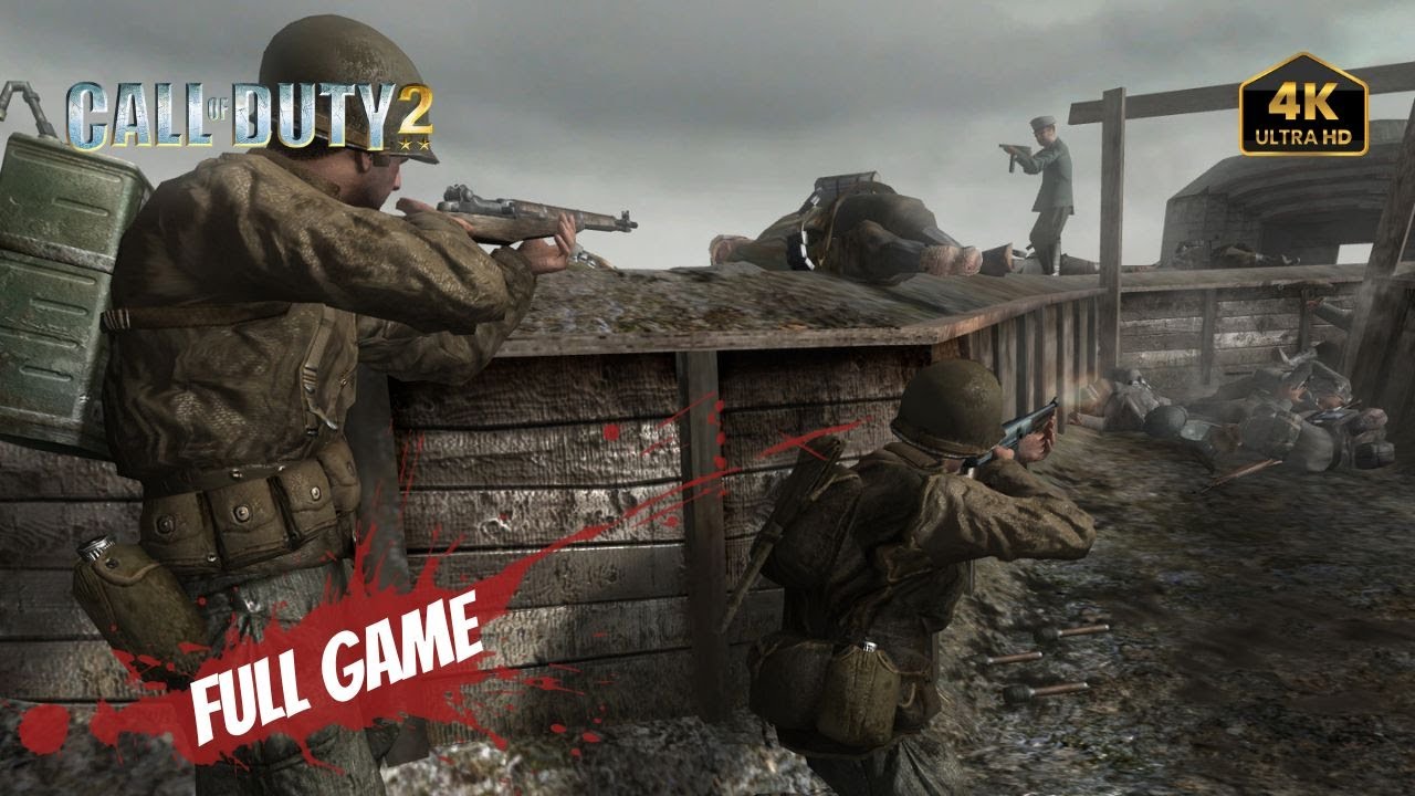 Call of Duty 2 - FULL GAMEPLAY Walkthrough (NO COMMENTARY)
