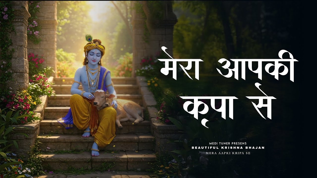 Mera Aapki Kripa Se Sab Kam Ho Raha Hai | Lofi Krishna Bhajan | Krishna Bhajan
