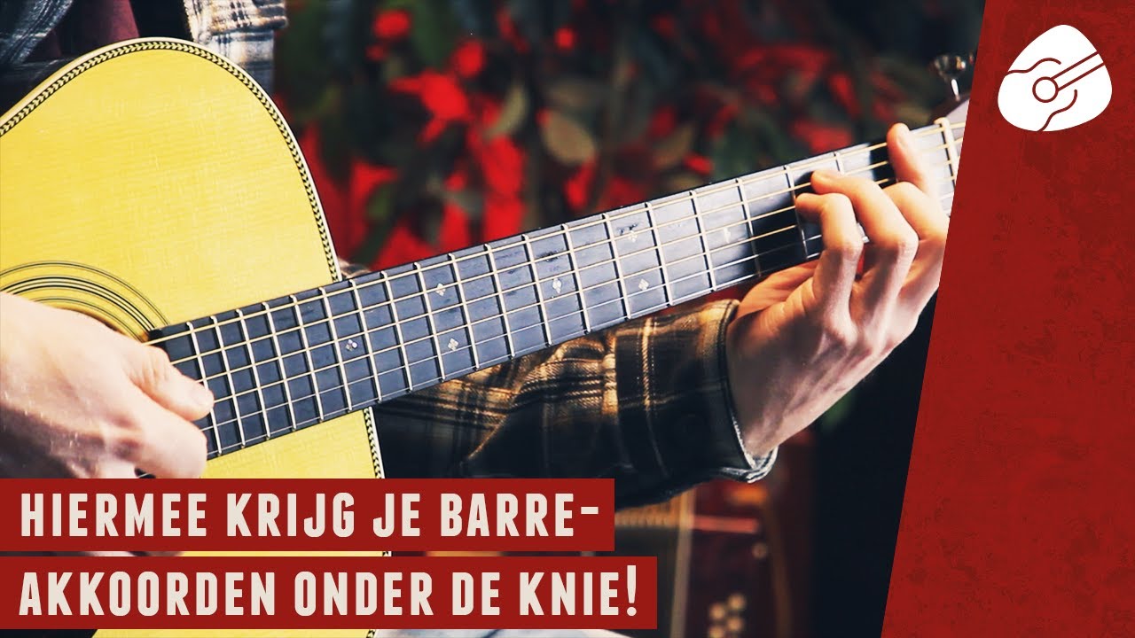 De beste OEFENING voor BARRÉ-AKKOORDEN!