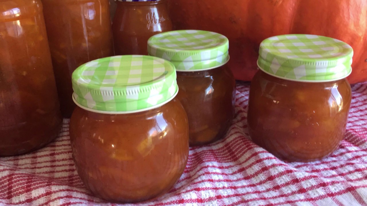 La vraie confiture de potiron(Rouge Vif D’Étampes)