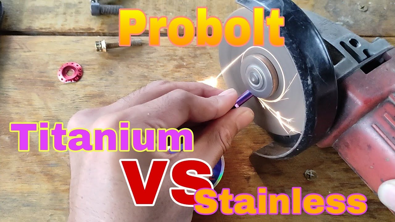Baut Racing Terbaik, Terkuat, Teringan, Baut Titanium Vs Baut yg lain