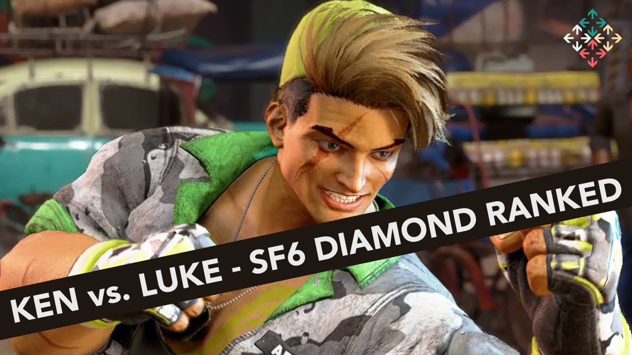 Ken vs Luke - SF6 Diamond Ranked Gameplay
