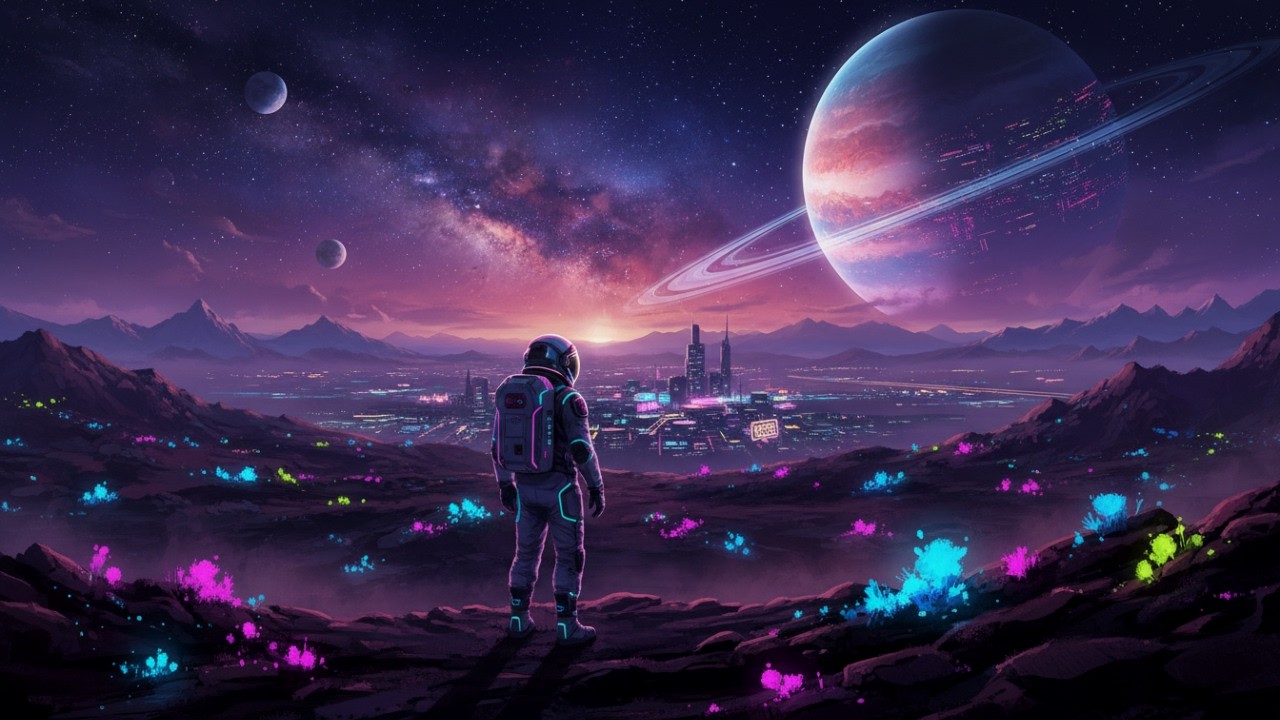 INTERESTELLAR - Synthwave, Retrowave, Chillwave | 1 Hour