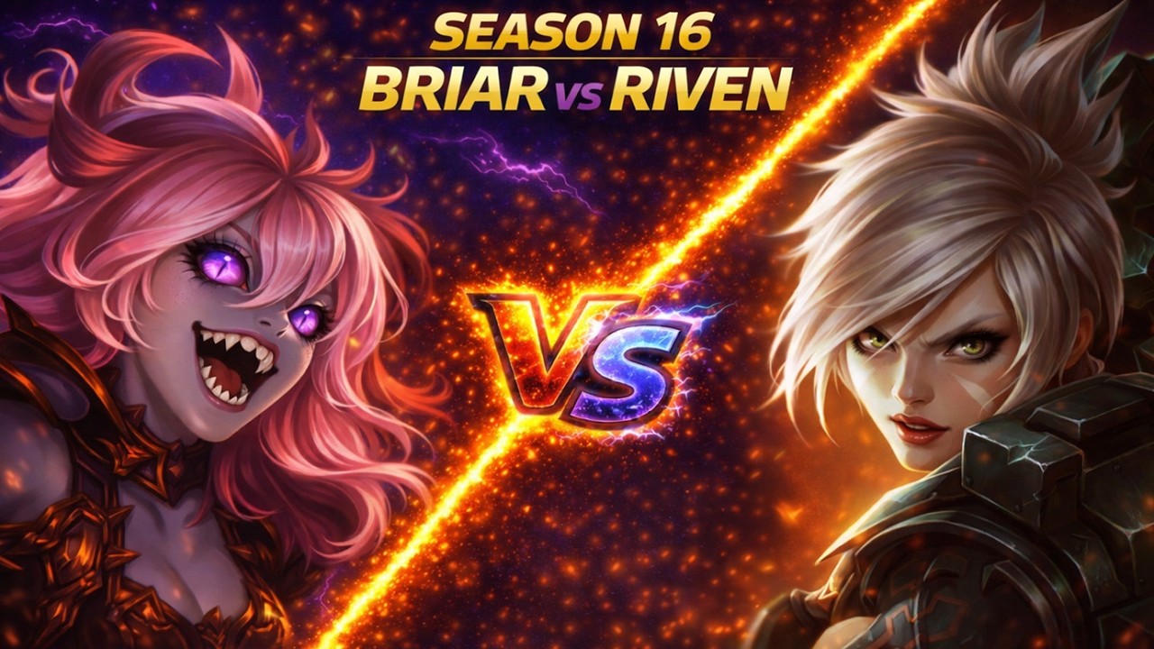 Briar VS Riven - Jungle Gameplay (No Commentary)
