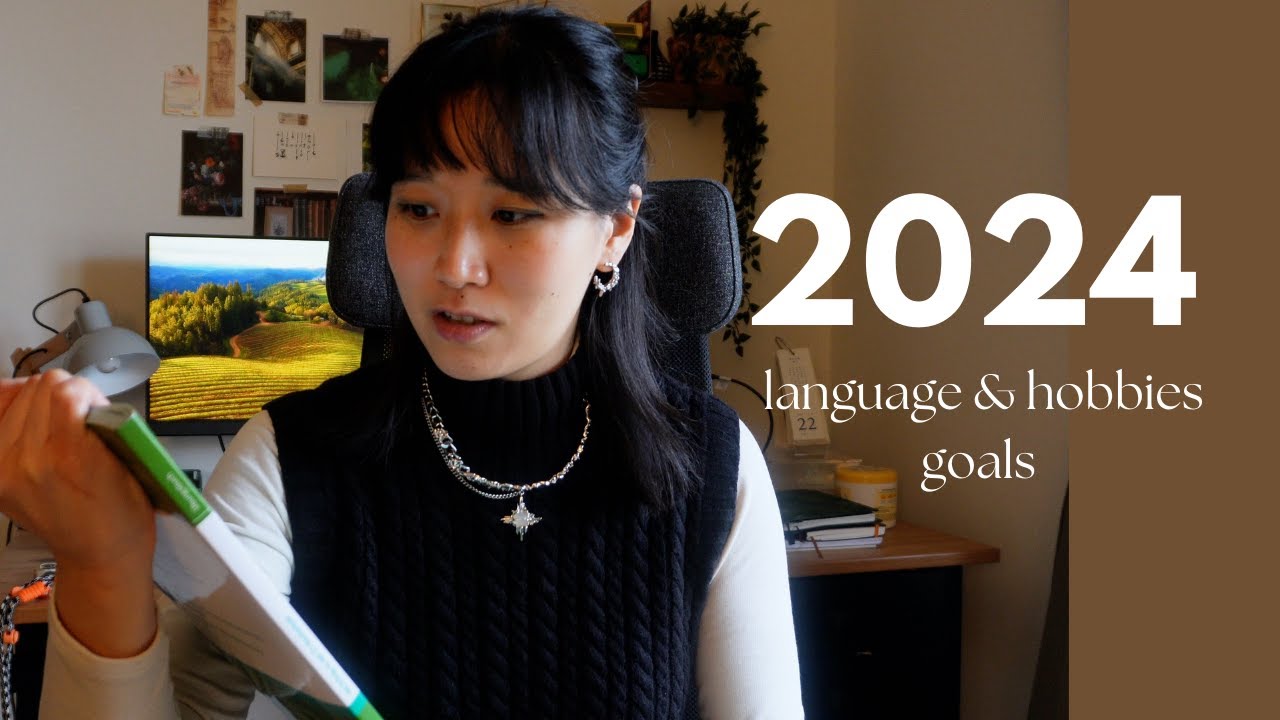 my goals for 2024 ✨ languages & hobbies 🇩🇪🇷🇺🎻
