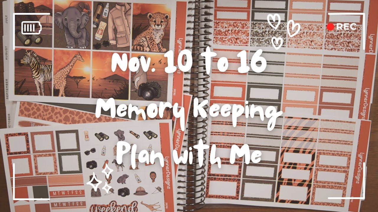 zoo day // Nov. 10 to 16 Memory Keeping PWM (Lynner Designs)
