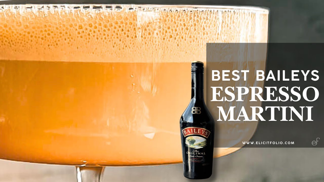 How to Make a Baileys Espresso Martini