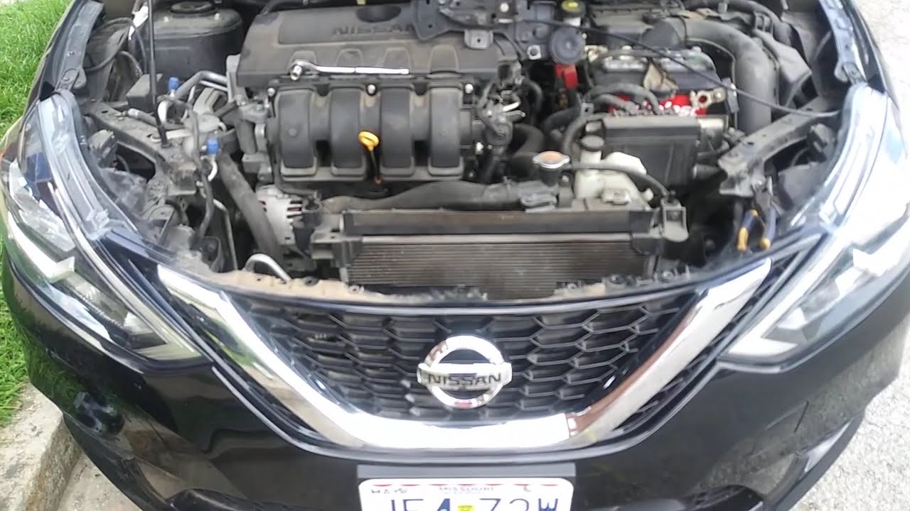 NISSAN SENTRA SV 2013-2019 1.8L | A/C Condenser Replacement (part 5)