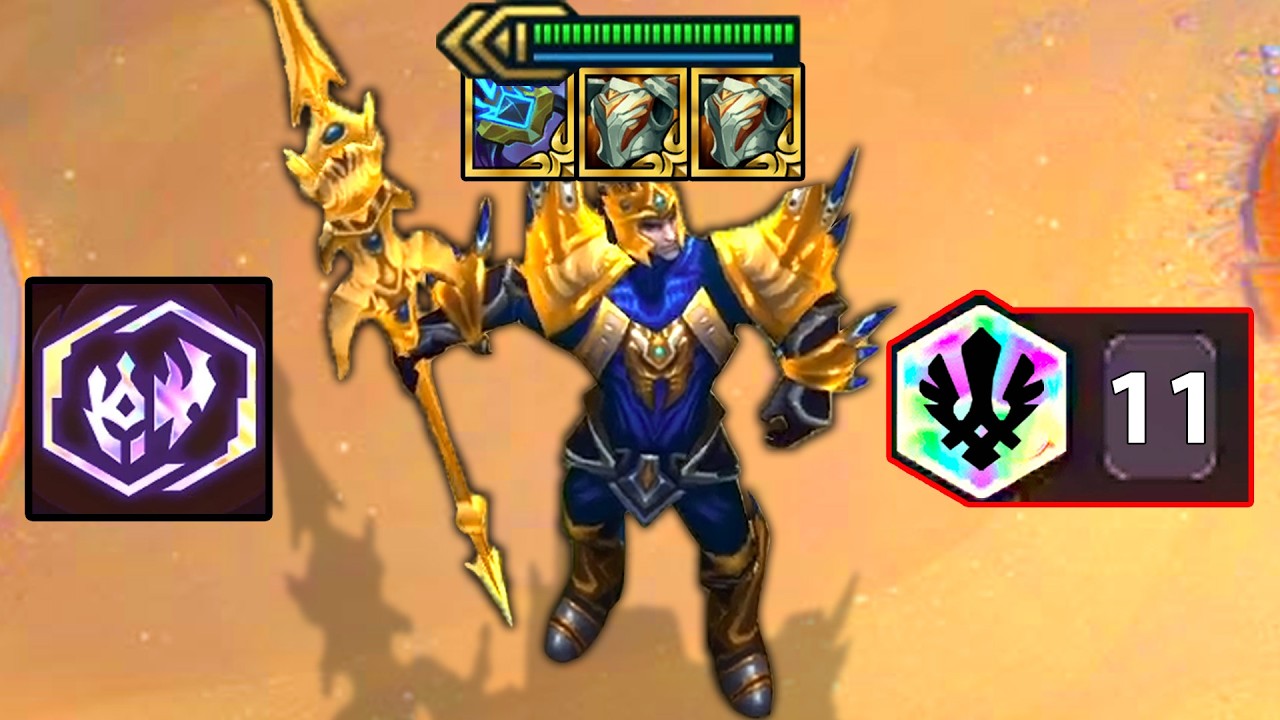 x3 Radiant Items + Dragonguards Jarvan !?? Ft. 11 Demacia