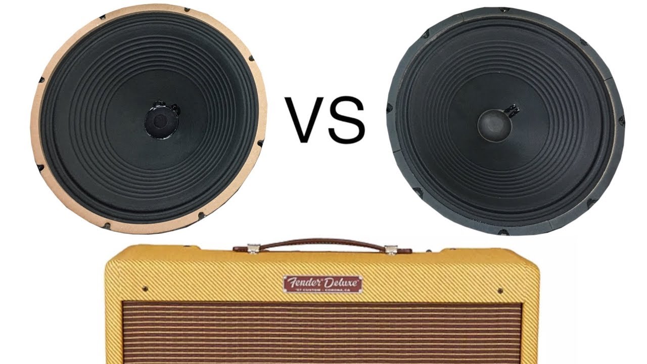 Fender Tweed Deluxe Jensen vs Weber Speaker Comparison