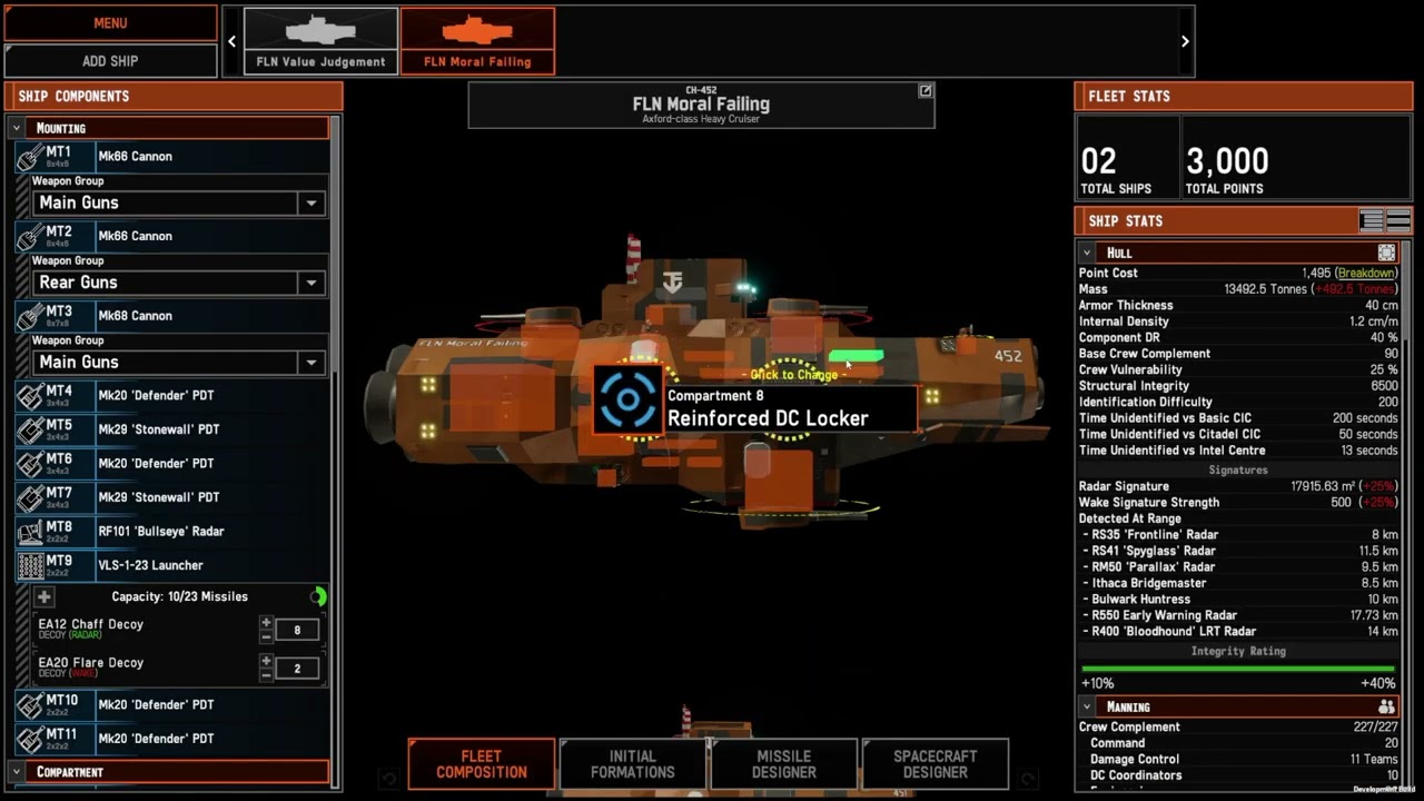 Nebulous Fleet Building Tips:  Reinforcing Your Ships
