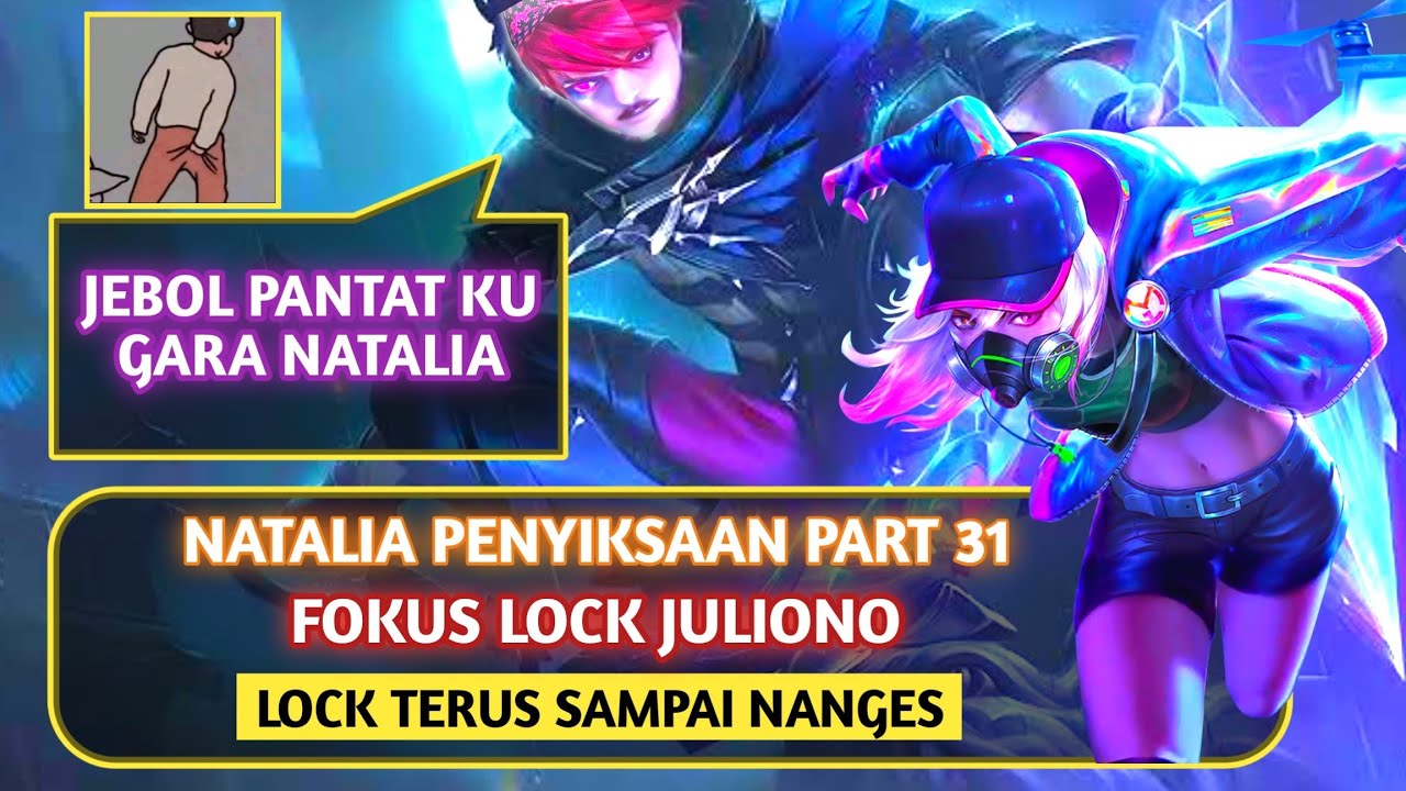 Natalia Penyiksaan Part 31, Fokus Lock Julian Sampe NANGES, mental rusak luar dalam.