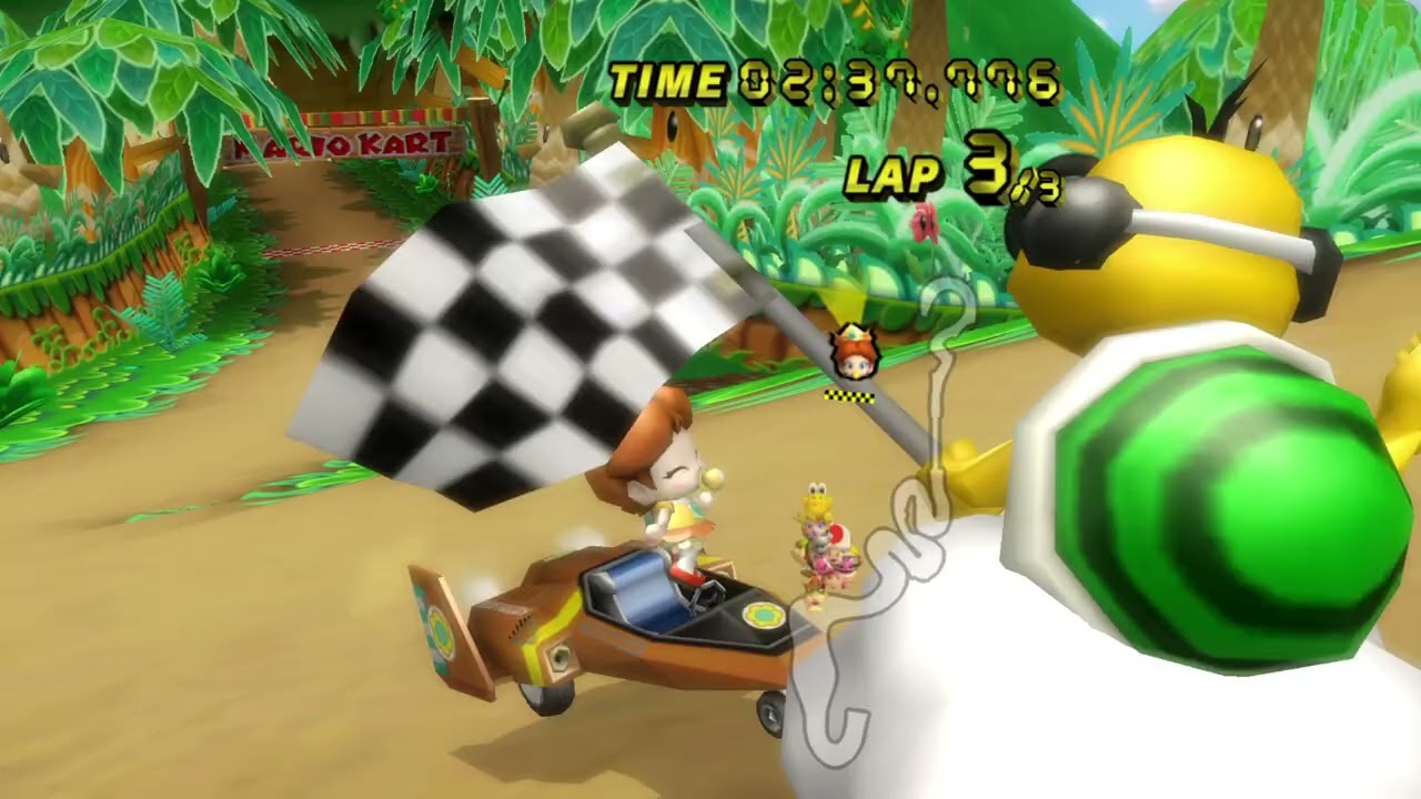Mario Kart Wii - 150cc Lightning Cup Grand Prix (Baby Daisy Gameplay)