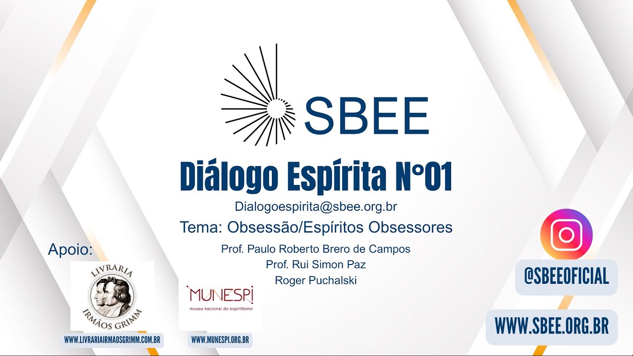 DIÁLOGO ESPIRITA EP1 - Obsessão/Espíritos Obsessores