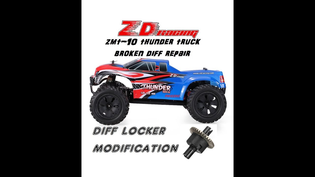 ZD RACING ZMT-10 TRUCK LOCK DIFF REPAIR MOD