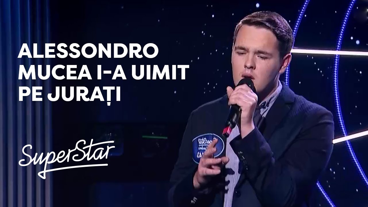 Alessandro Mucea, un elev de 17 ani, i-a uimit pe jurați cu interpretarea sa | SUPERSTAR 2021